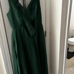 Formal green dress